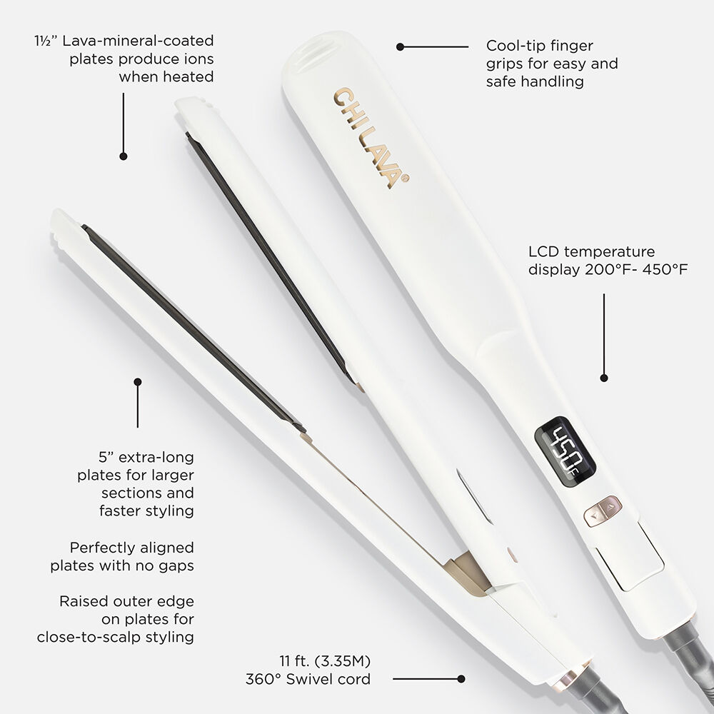 Lava 1.5 Inch Hairstyling Iron | CHI Haircare